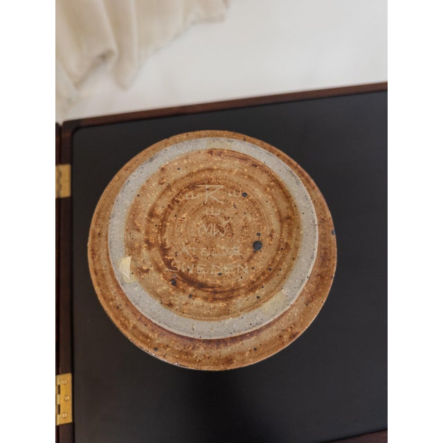 Gray Vintage Swedish Vase by Marianne Westman for Rörstrand, 1960s For Sale - Image 8 of 9