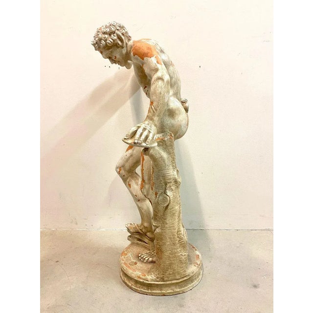Mid-Century Satyr in Terracotta, 1960s For Sale - Image 3 of 12
