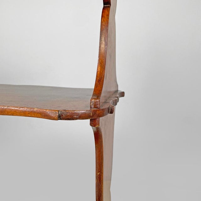 Art Nouveau Italian Wooden Bookshelf, 1900s For Sale - Image 16 of 18