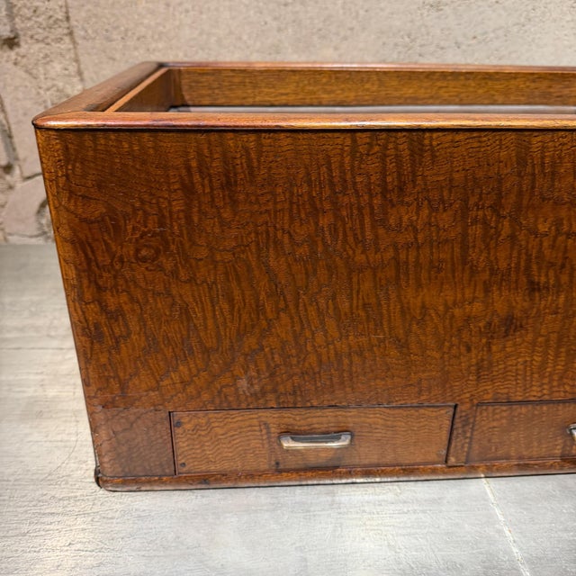 Antique Japanese Hibachi Traditional Wooden Container Box or Ice Chest For Sale In San Diego - Image 6 of 11