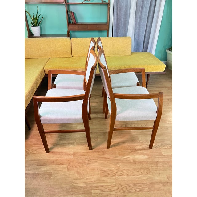 1960s Svegards Markaryd Set of 4 Swedish Teak Dining Chairs For Sale - Image 12 of 12
