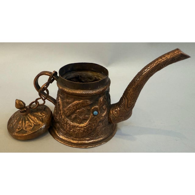 18th Century Indian "Bidri Ware" Hookah Base For Sale - Image 10 of 11