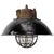 Vintage Industrial Factory Pendant Light in Black Enamel and Cast Iron For Sale - Image 6 of 6