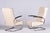 Catalog model Fn24 This pair of armchairs represents the absolute pinnacle of interwar functionalism and avant-garde...