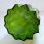 Glass Tall Mid-Century Emerald Green Vase. For Sale - Image 7 of 7