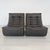 Italian Leather Set Manner of Togo For Sale - Image 4 of 18