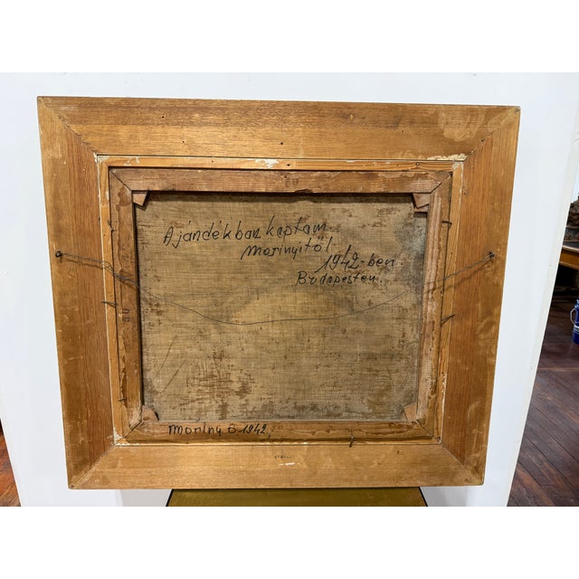 Odon Morinyi (Hungarian, 1877-1958), Impressionist Still Life With Duck, 1942 For Sale - Image 13 of 13