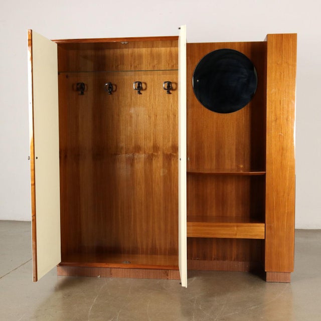 Entrance Cupboard in Mahogany Veneer, 1960s For Sale - Image 3 of 11