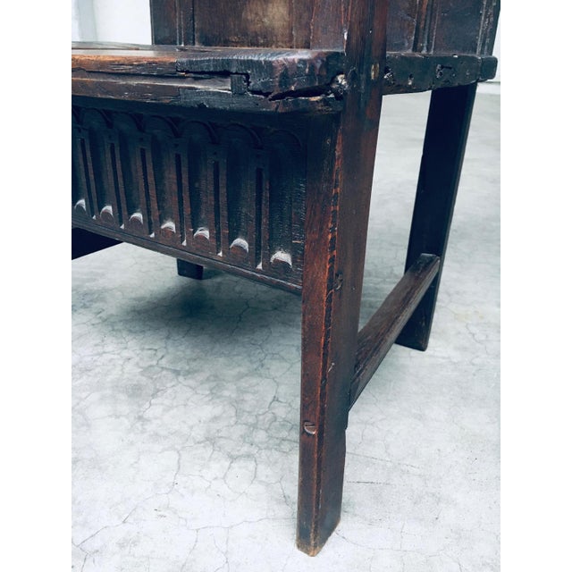 19th Century Primitive Folk Art Armchair For Sale - Image 10 of 18