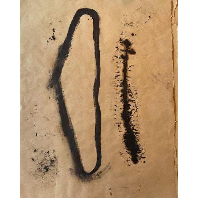 Not Yet Made - Made To Order Camille De Prêtre, CDP - 5.ech - 1.2, Paper and Oil, Framed For Sale - Image 5 of 6