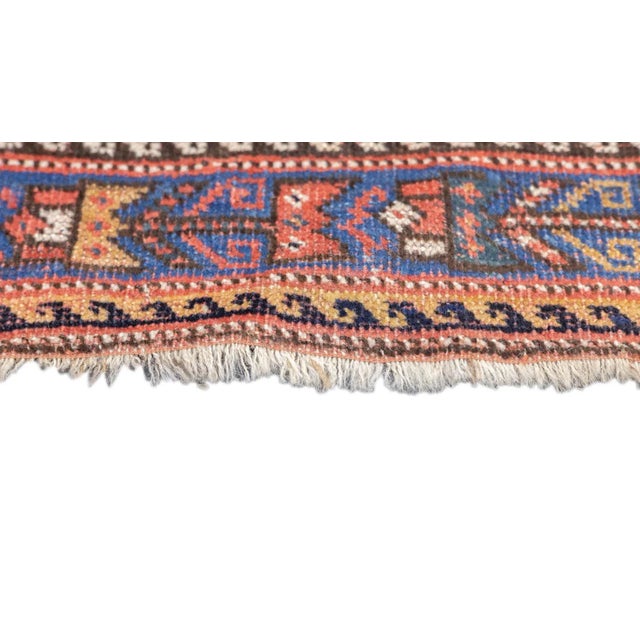 Textile Antique Khamseh Rug 4'10'' x 5'11'' For Sale - Image 7 of 12