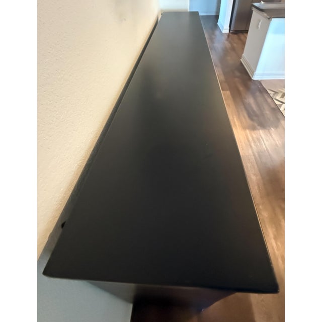 Contemporary Lulu and Georgia "Marjorie" Glass-Front Metal Curio Sideboard For Sale In Austin - Image 6 of 14