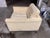 1970s 1970s Rare Tufted 3-Seat Sofa and Lounge Chair Set, Cream White, Attributed to Florence Knoll For Sale - Image 5 of 17