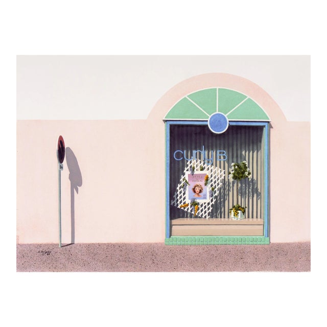 'L'Oreal No. 2, Troyes' by Evelyne Brigeois, 1985, French Village, Boise, National Watercolor Society For Sale