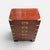 Wood Mid-Century British Campaign Style Chest of Drawers For Sale - Image 7 of 10