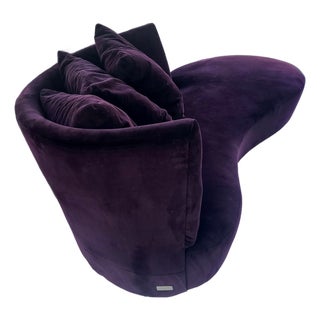 Vladimir Kagan Mohair Cloud Sofa For Sale