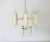 Metal 1960s Sciolari 9-Arm White Chandelier For Sale - Image 7 of 13