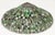 Mid-20th Century 20'' Tiffany-Style Leaded Green Slag Glass Lotus Leaf Lamp Shade For Sale - Image 14 of 18
