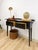 Nichols and Stone Solid Black Wood Console Two Drawers Modern Transitional For Sale - Image 15 of 16