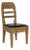 NOIR Laila Chair, Teak with Leather For Sale