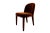 Dining Chair in Brown Velvet. Height 79 cm.Width 59 cm.Depth 57,5 cm.Seat height 46,5 cm.