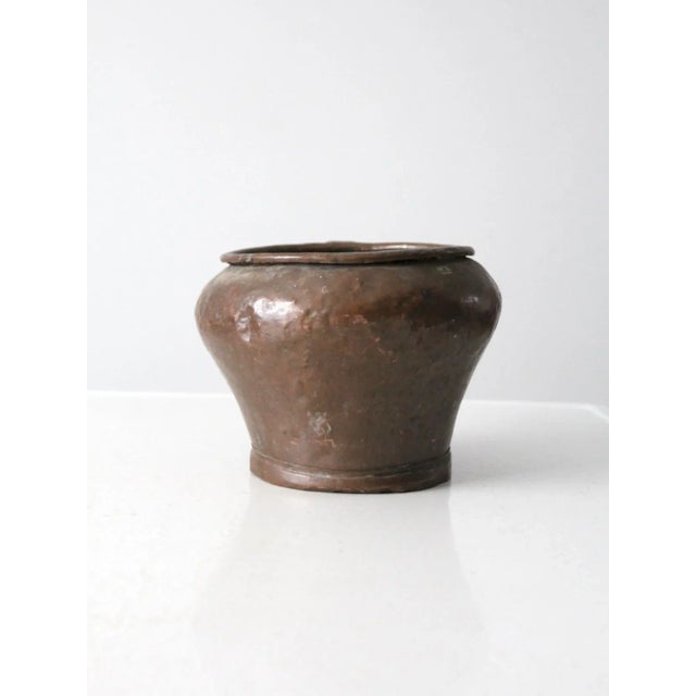 Antique Copper Jug Pot For Sale - Image 6 of 13