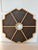 Vintage Large Hard Edge Abstract Geometric Shaped Painting, Manner of Frank Stella For Sale - Image 9 of 12