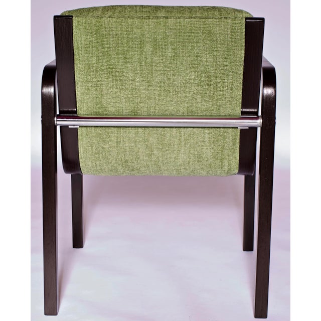 1990s Modern Thonet Upholster Armchair For Sale - Image 10 of 13