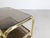 Mid-Century Modern Serving Trolley in Brass and Glass, Italy, 1970s For Sale - Image 9 of 10