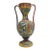 Vintage Orvieto Hand-Painted Italian Majolica Vase For Sale