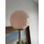 Offered is a heavy lollipop style floor lamp with side power switch. This piece came from the Saint Jane Hotel in Chicago.