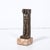 Art Deco Bronze Telamon Sculpture on Rectilinear Variegated Rose Hue Marble Base For Sale In New York - Image 6 of 10