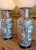 Pair of Large Table Lamps Rose Medallion 19th Century Porcelain Palace Vases Custom Made Globe Lamps For Sale - Image 11 of 12