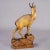Rustic European Wooden Carved Ibex and Chamois Sculptures Attr. To Rudolf Heissl Jr. Ca. 1960s For Sale - Image 3 of 12