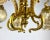 1980s Vintage Gilt Brass & Glass Chandelier, Belgium, 1980s For Sale - Image 5 of 11