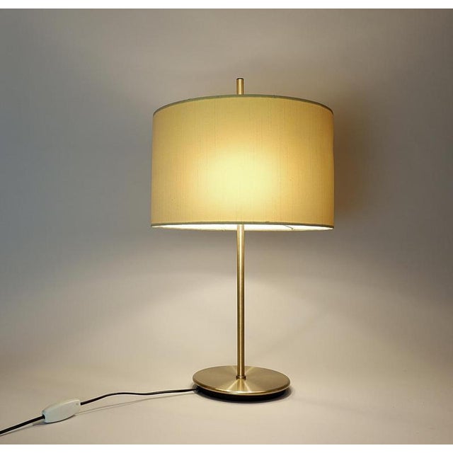 Table Lamp with Silk Lampshade from Staff Leuchten, 1960s For Sale - Image 14 of 14