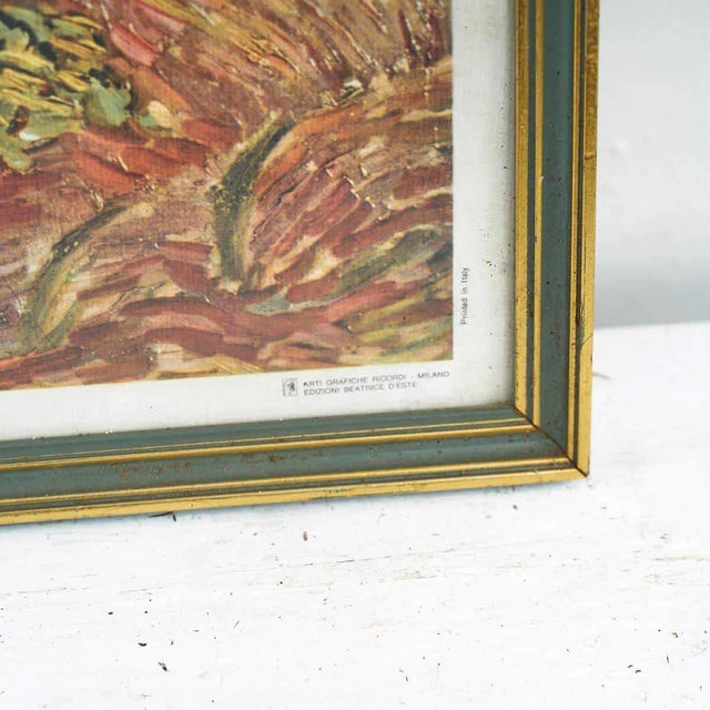 Framed Landscape Poster after Van Gogh For Sale - Image 3 of 5