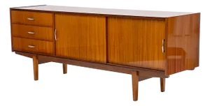 Polish Mid-Century Mahogany Sideboard, C1950's