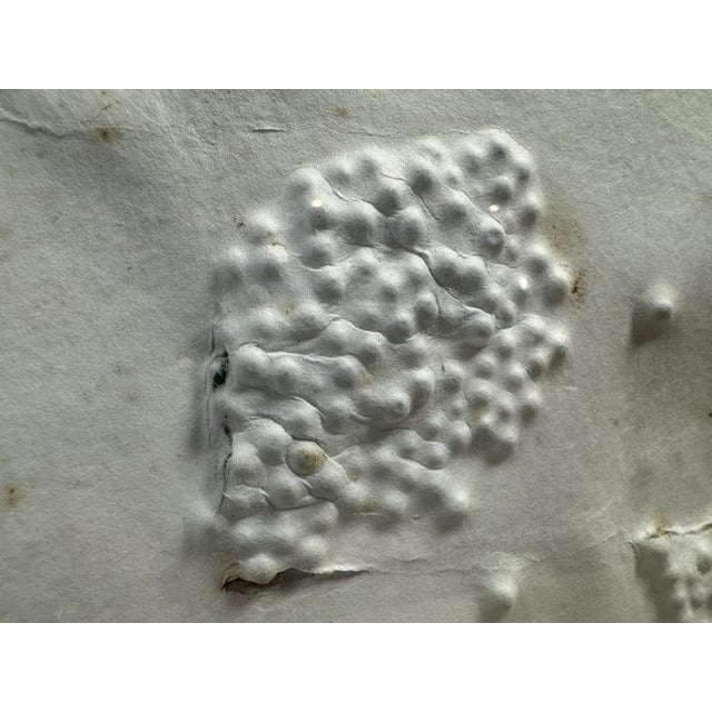 Petites rousseurs Embossed Paper and Glass Beads This piece has an attribution mark, I am sure that it is completely...