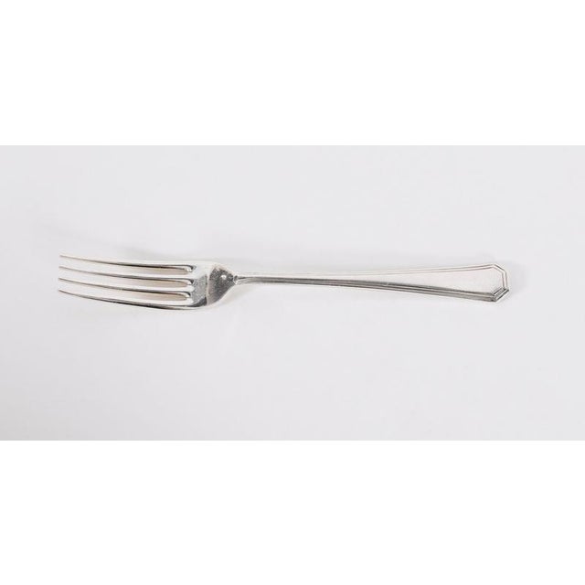 Vintage Silver Plate Cutlery Set from Mappin & Webb, Set of 93 For Sale - Image 11 of 17