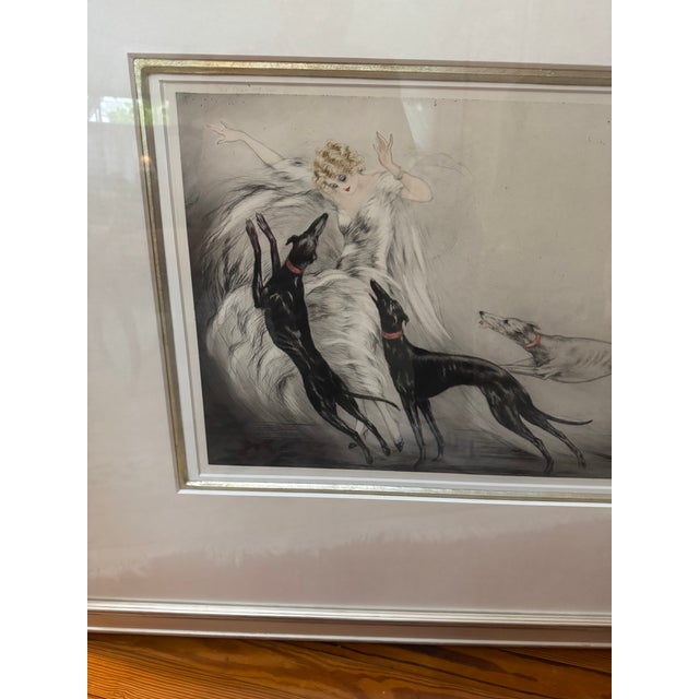 Icart, "Coursing Ii", Original Period Etching C. 1929 For Sale - Image 11 of 12