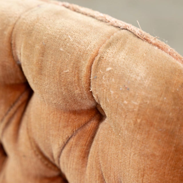1940s 1940s Aldo Tura Goat Skin Tufted Dining Chairs- Set of 8 For Sale - Image 5 of 10