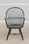 Traditional Set of 4 Black Windsor Style Dining Room Chairs For Sale - Image 3 of 18