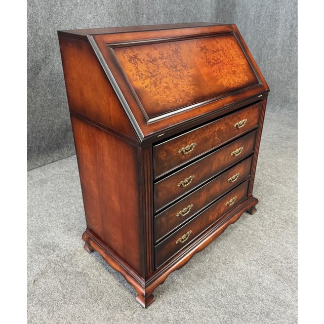 English Bombay Co. Secretary Desk For Sale - Image 3 of 14