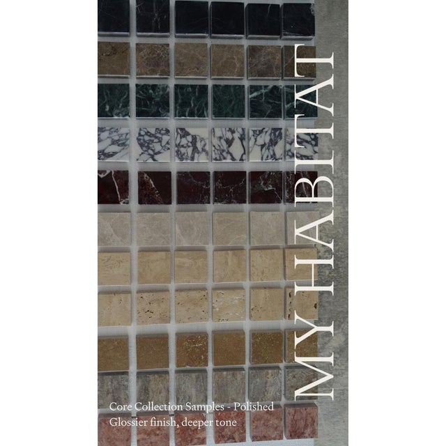 Cream Sculptural Silver Travertine Bathtub by My Habitat Design For Sale - Image 8 of 9