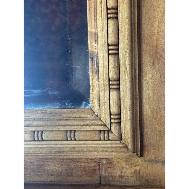 19th Century Antique Continental Architectural Wood Fireplace Mantel, 19th Century For Sale - Image 5 of 15