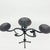 Hand Forged Iron Candelabra 19.5″ (49cm) Antique Copper Finish Grand Estate Wide-Arm Centerpiece For Sale - Image 6 of 8
