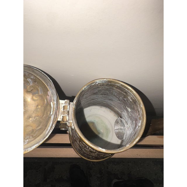 Antique Chiseled Teapot, 1920s For Sale - Image 3 of 8
