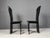 Black Postmodern Dining Chairs from Pietro Costantini, 1980s, Set of 6 For Sale - Image 8 of 11