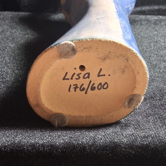 Ceramic Lisa Larson "Dansande Par" Stoneware Figurine – Keramikstudion Gustavsberg Signed #176/600 For Sale - Image 7 of 7
